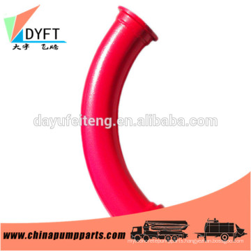 China distributor for putzmeister schwing truck mounted concrete pump machinery parts 15 degree elbow